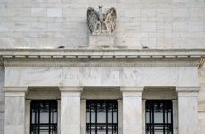 Outside of the Federal Reserve building
